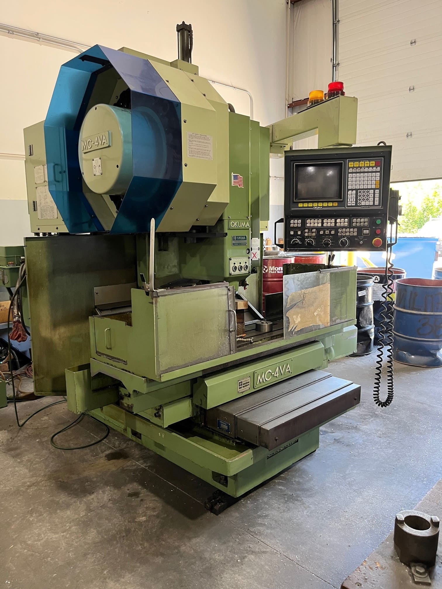Okuma MC-4VA VMC, 1989 - Clean