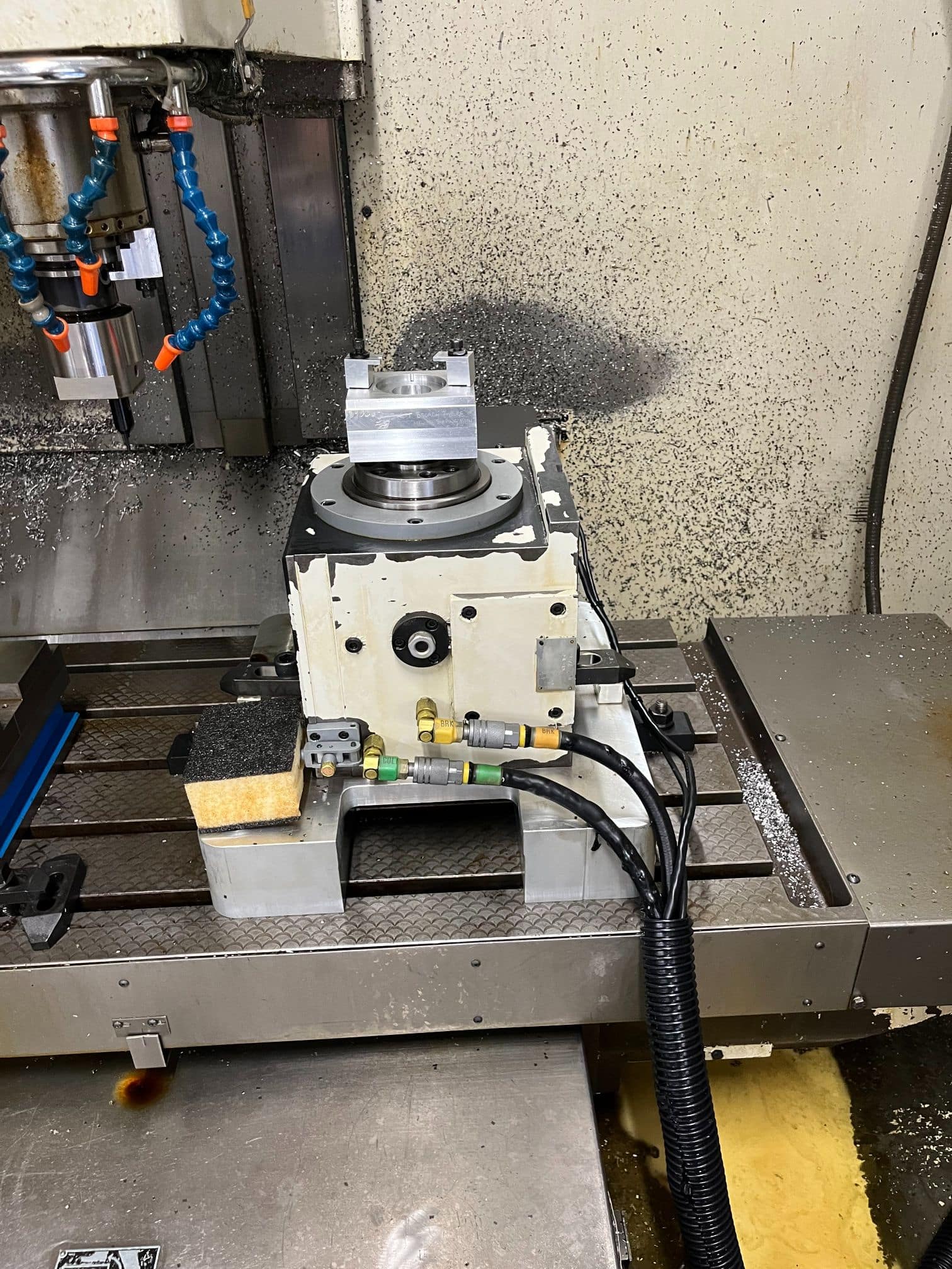 Fadal VMC 4020 HT Vertical Mill, 1995- 4th Axis Rotary Table, High Torque - Image 2