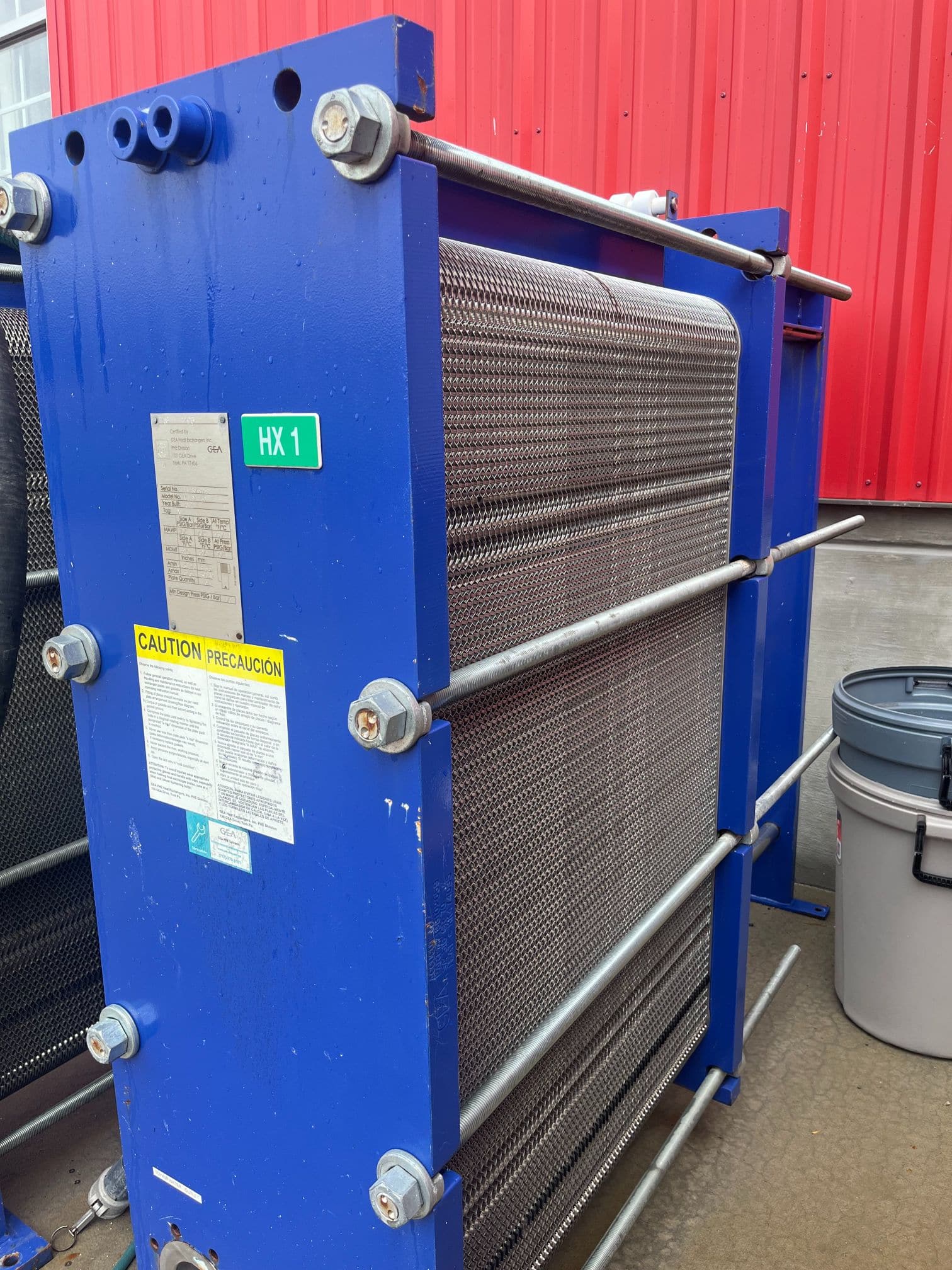 GEA N40 BYF-150 Plate and Frame Heat Exchanger, 2012