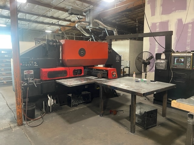 30 Ton Amada Pega 304050 Turret Punch Press, 1990
