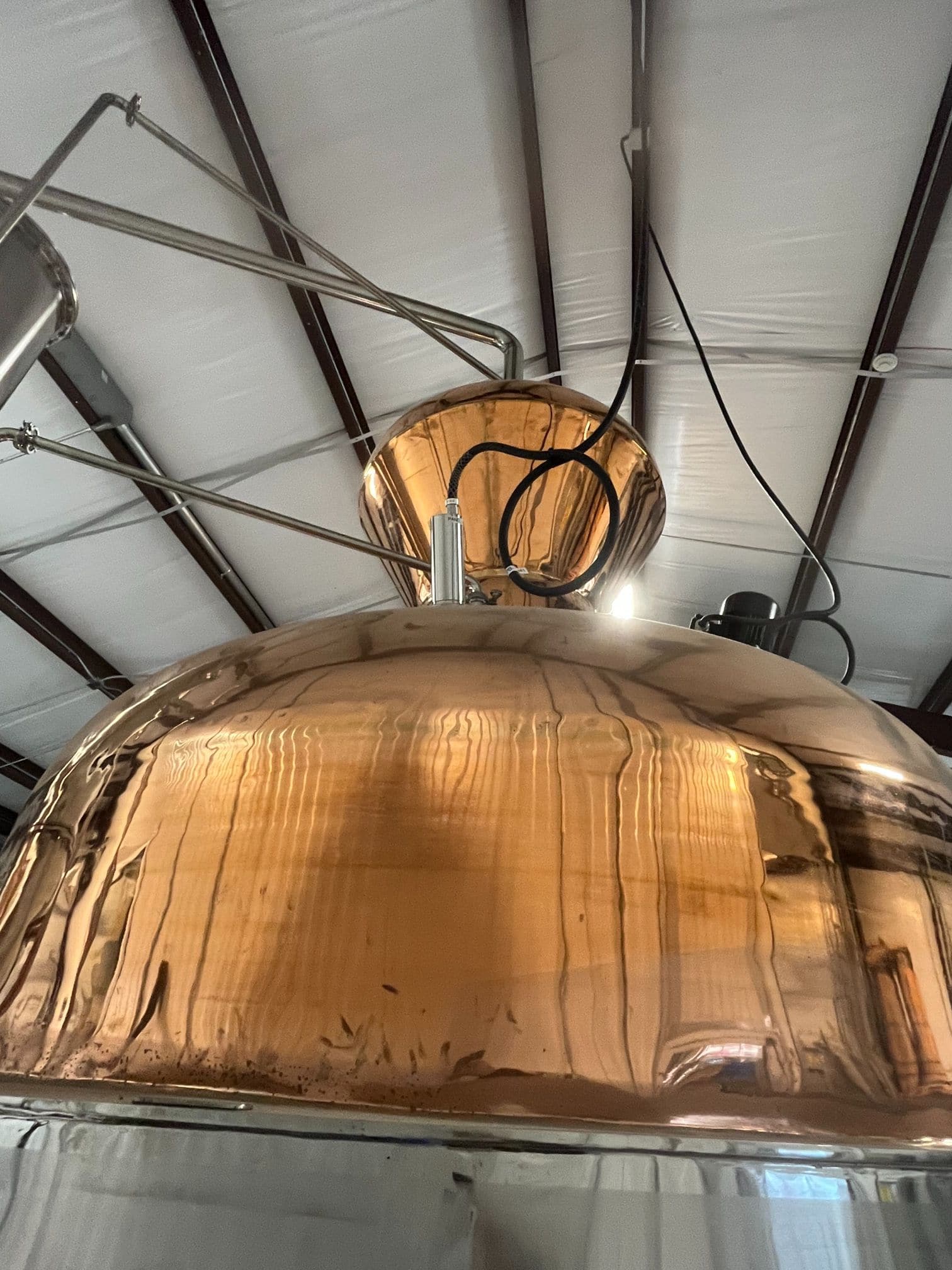 Artisan Still Design Series 2 1200 Pot (5000L) Still, 2018 - Copper Alembic Dome, Integrated Condenser, Agitated, Full CIP - Image 2