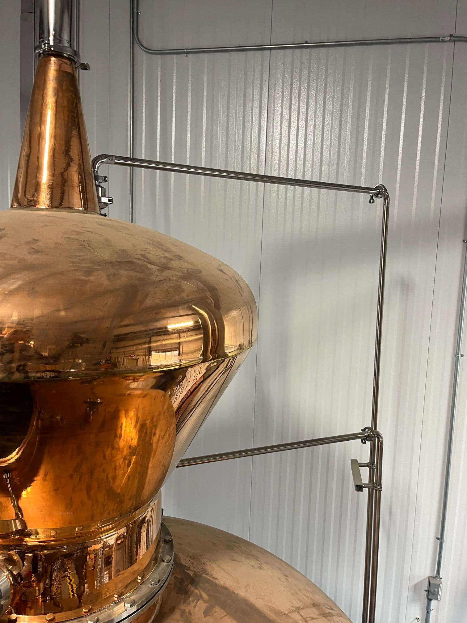 Artisan Still Design Series 2 1200 Pot (5000L) Still, 2018 - Copper Alembic Dome, Integrated Condenser, Agitated, Full CIP - Image 8
