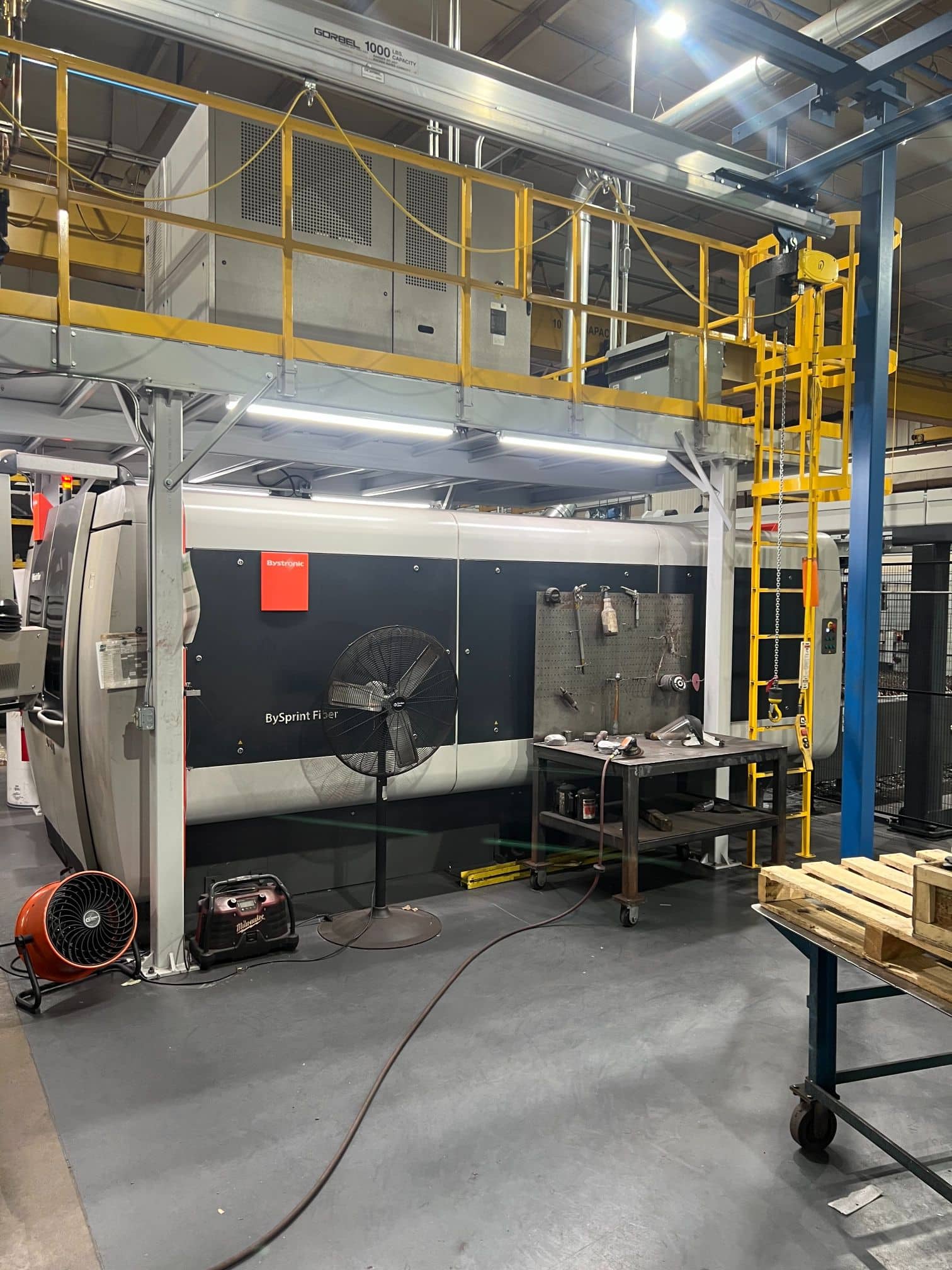 6000 Watt Bystronic BySprint 3015 Fiber Laser, 2018 - 5' x 10' Table - Image 2