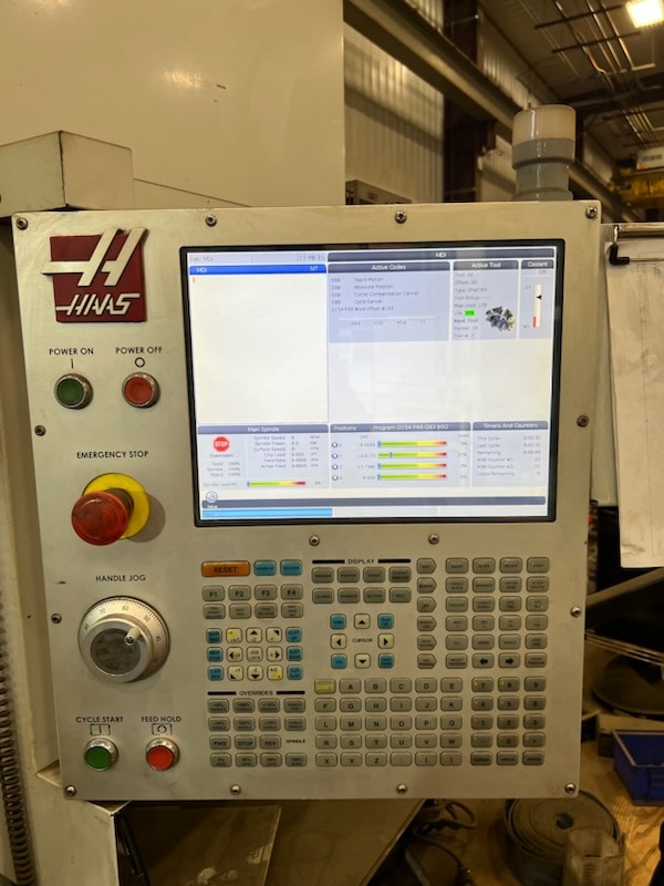 Haas EC-400 400MM HMC, 2019 - 6 Station Pallet Pool, Full 4th Axis, Tooling, 40 Taper Side Mount Tool Changer, TSC - Image 6