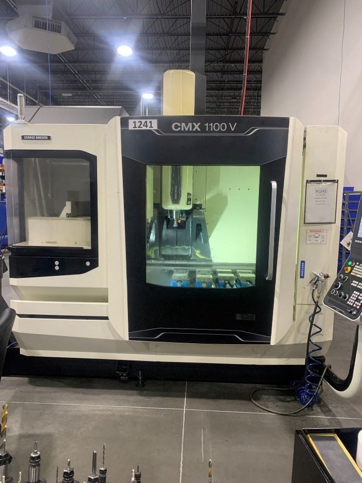 DMG Mori CMX100V CNC VMC, 2017 - Available Immediately, Chip Conveyor