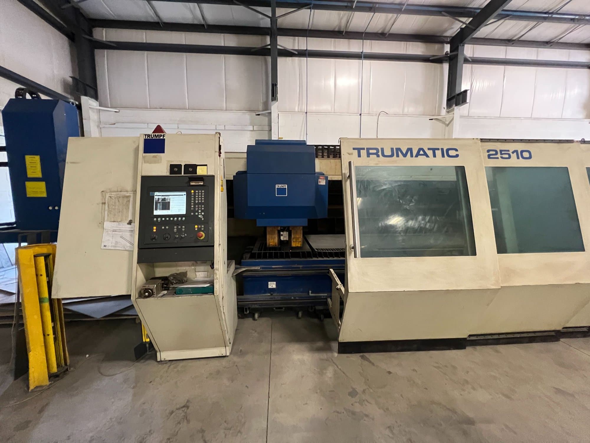 5'x10' 2000 Watt Trumpf Trumatic L 2510 CO2 Laser, 2004 - Image 12