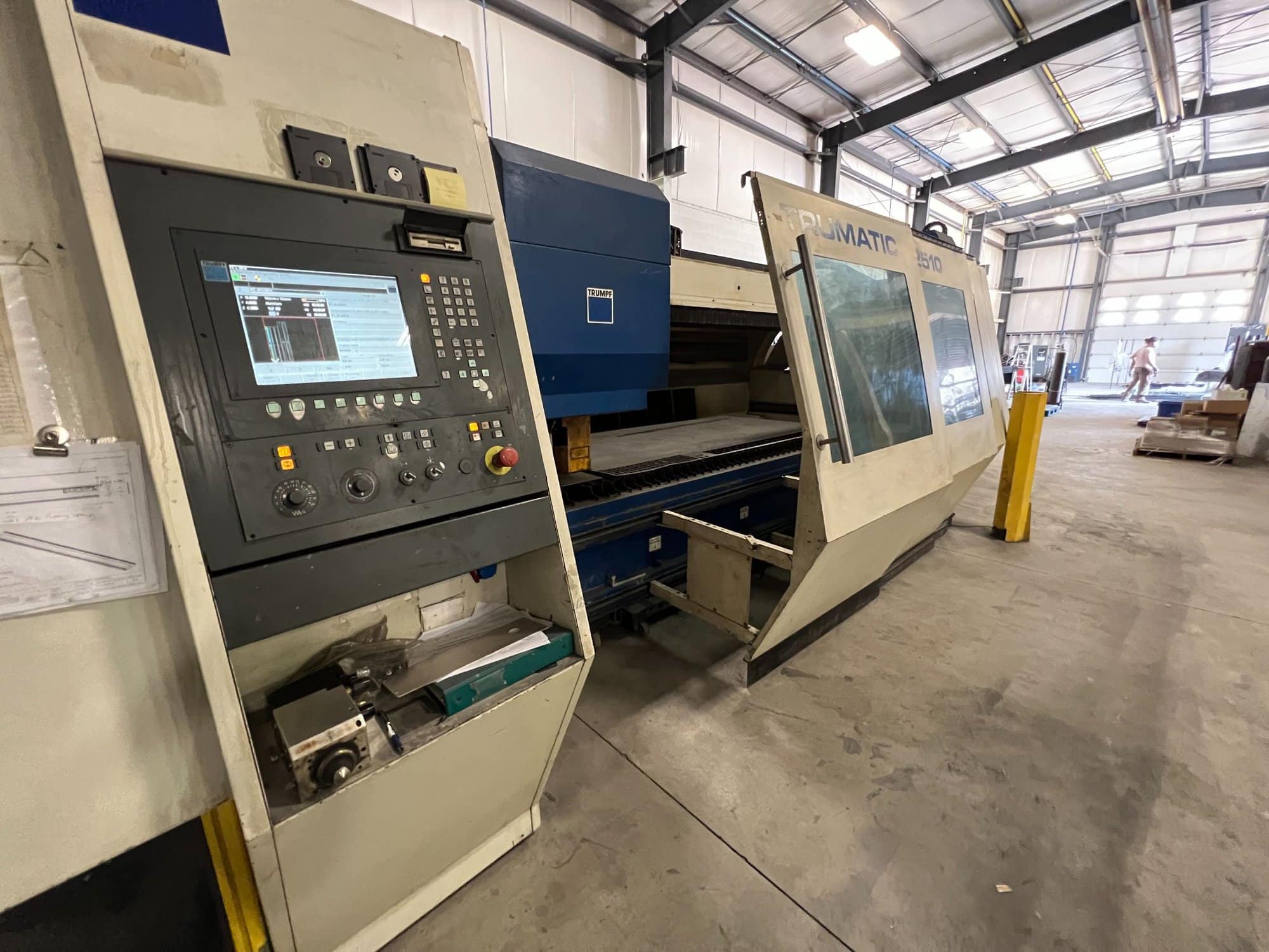 5'x10' 2000 Watt Trumpf Trumatic L 2510 CO2 Laser, 2004 - Image 14