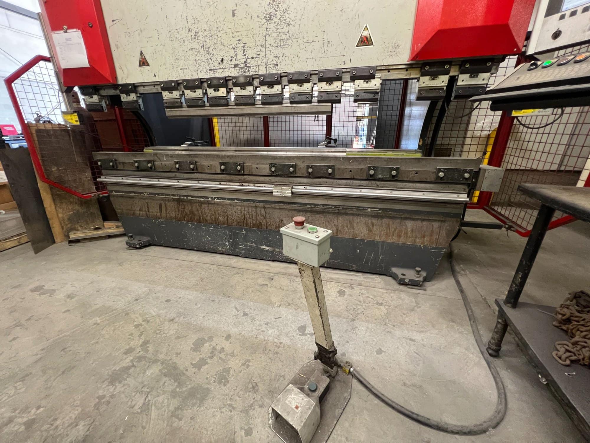 160 ton X 10 Mitsubishi Dener Diamond Elite 16030 Hydraulic Press Brake, 2012 - Tooling Included - Image 6