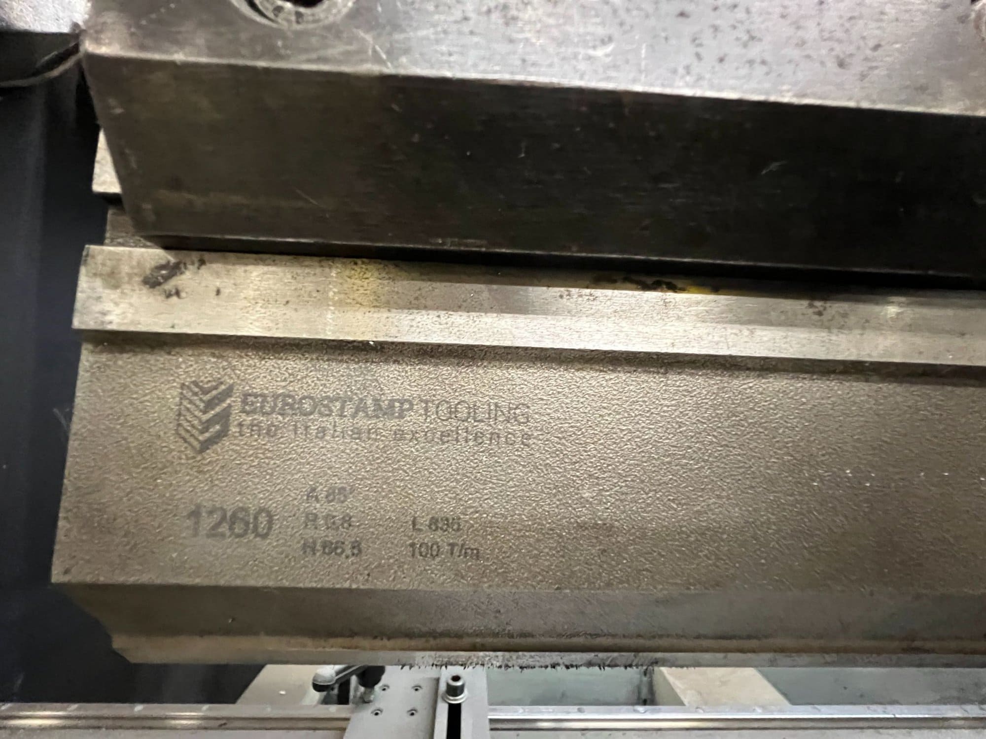 160 ton X 10 Mitsubishi Dener Diamond Elite 16030 Hydraulic Press Brake, 2012 - Tooling Included - Image 11