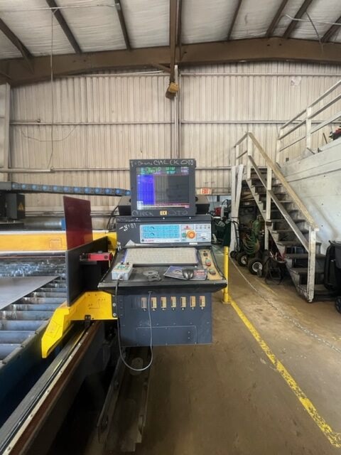6'x12' Ajan SHP 260 Plasma Table, Ajan PP 260 Power Source, 2014 - Pipe Cutting, 5 Axis Bevel Cutting - Image 2