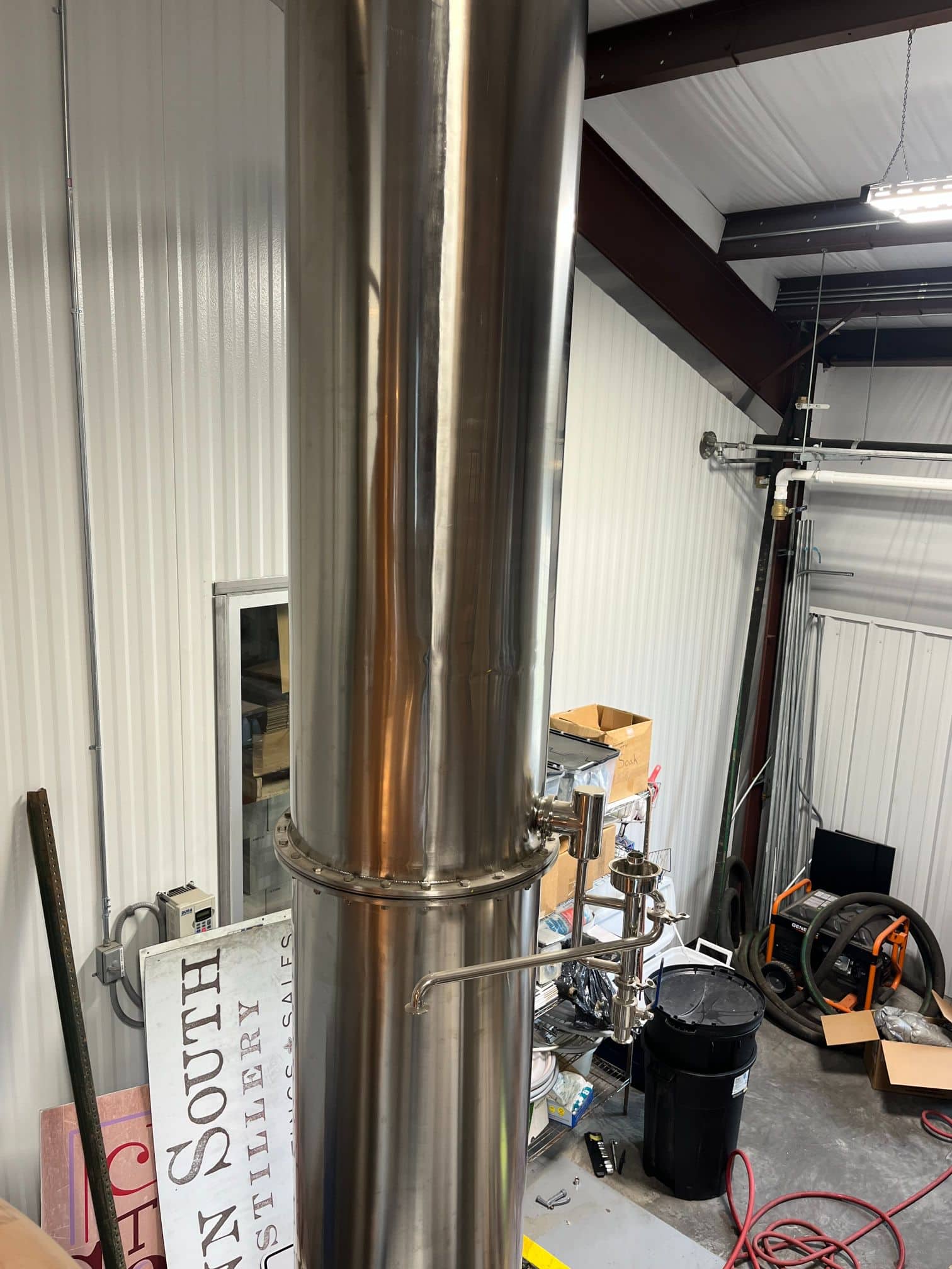 Artisan Still Design Series 2 1200 Pot (5000L) Still, 2018 - Copper Alembic Dome, Integrated Condenser, Agitated, Full CIP - Image 9