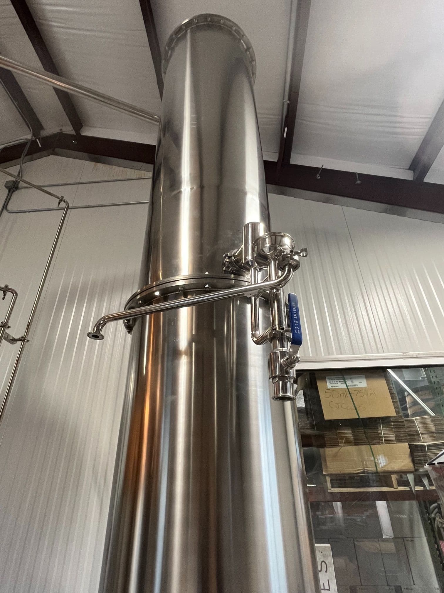 Artisan Still Design Series 2 1200 Pot (5000L) Still, 2018 - Copper Alembic Dome, Integrated Condenser, Agitated, Full CIP - Image 11