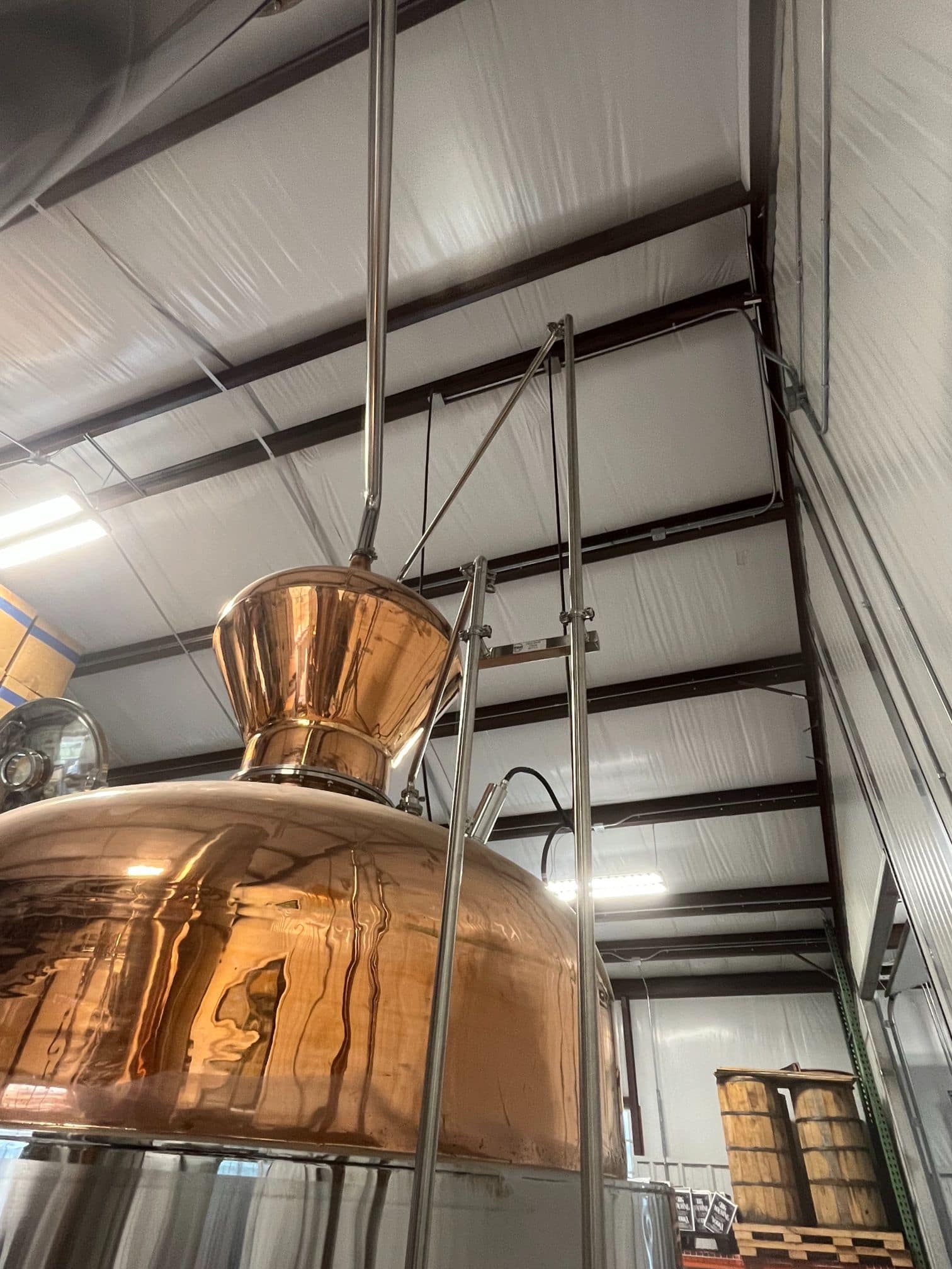 Artisan Still Design Series 2 1200 Pot (5000L) Still, 2018 - Copper Alembic Dome, Integrated Condenser, Agitated, Full CIP - Image 13