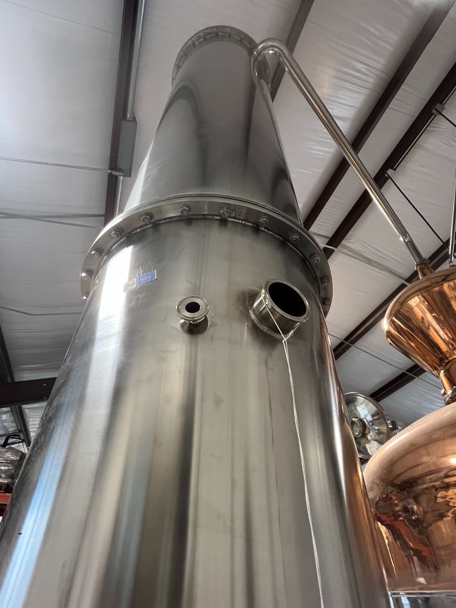 Artisan Still Design Series 2 1200 Pot (5000L) Still, 2018 - Copper Alembic Dome, Integrated Condenser, Agitated, Full CIP - Image 14