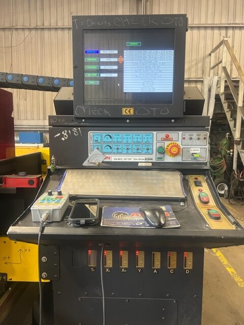 6'x12' Ajan SHP 260 Plasma Table, Ajan PP 260 Power Source, 2014 - Pipe Cutting, 5 Axis Bevel Cutting - Image 4