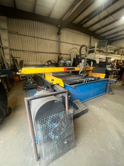 6'x12' Ajan SHP 260 Plasma Table, Ajan PP 260 Power Source, 2014 - Pipe Cutting, 5 Axis Bevel Cutting - Image 5