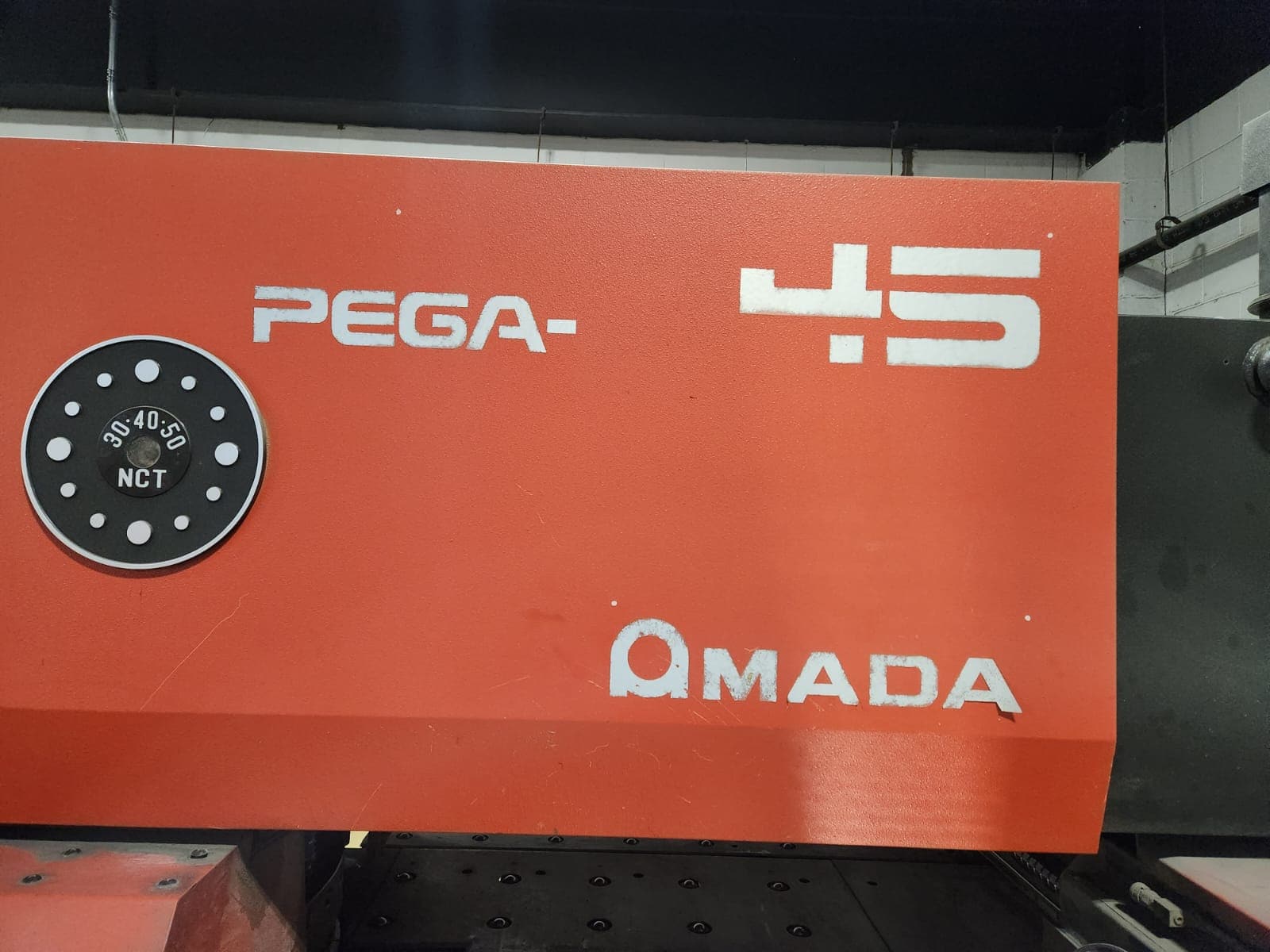 33 Ton Amada Pega 345Q Turret Punch, 1993 - Image 3