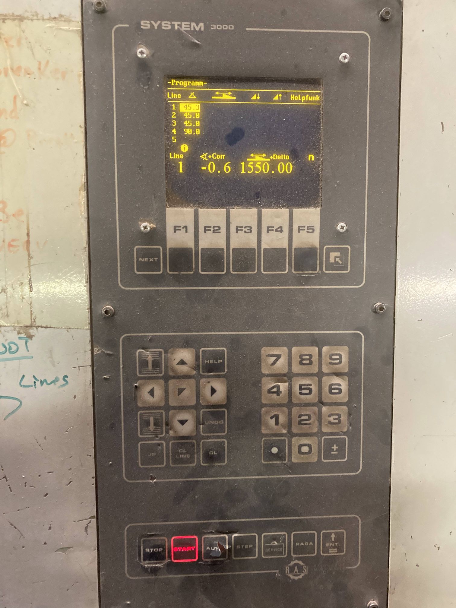 12 gauge x 10.5' RAS Turbobend 67.30 Folding Machine, 1995 - Image 4