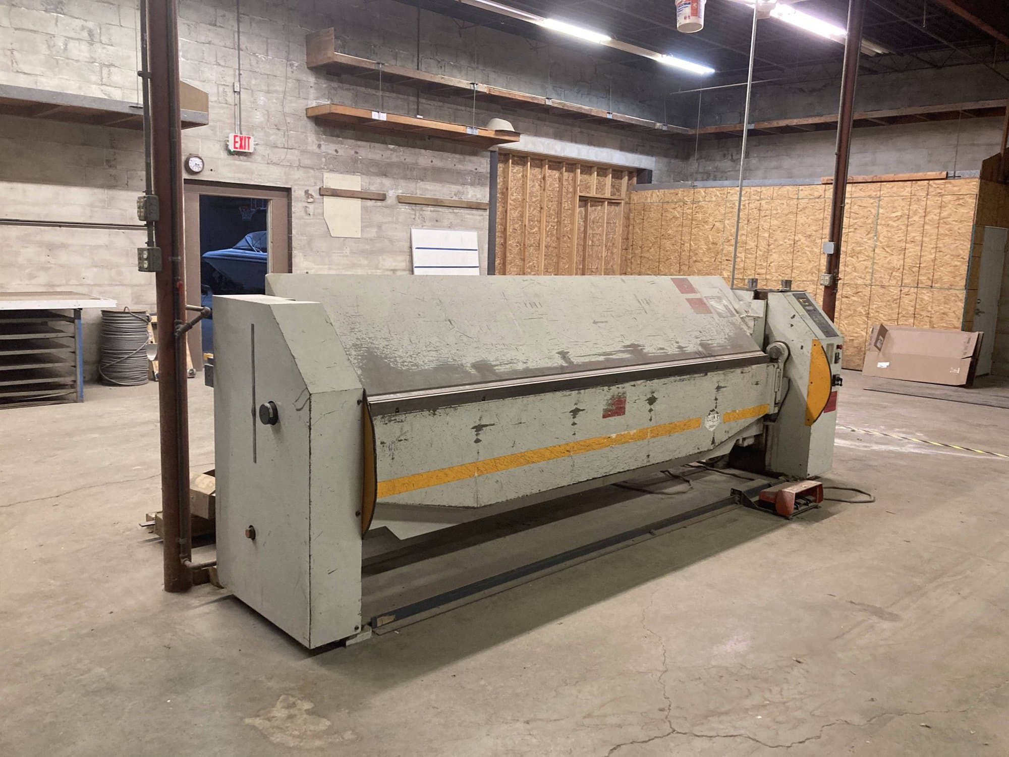 12 gauge x 10.5' RAS Turbobend 67.30 Folding Machine, 1995 - Image 6