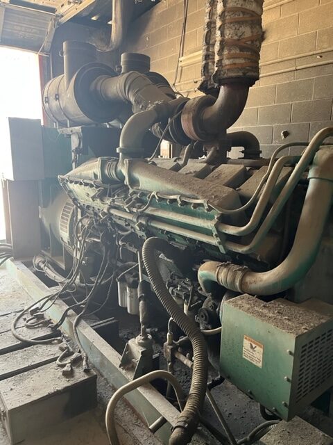 Cummins GenSet KTTA 50-G3 1,250 kW Generator, 2005
