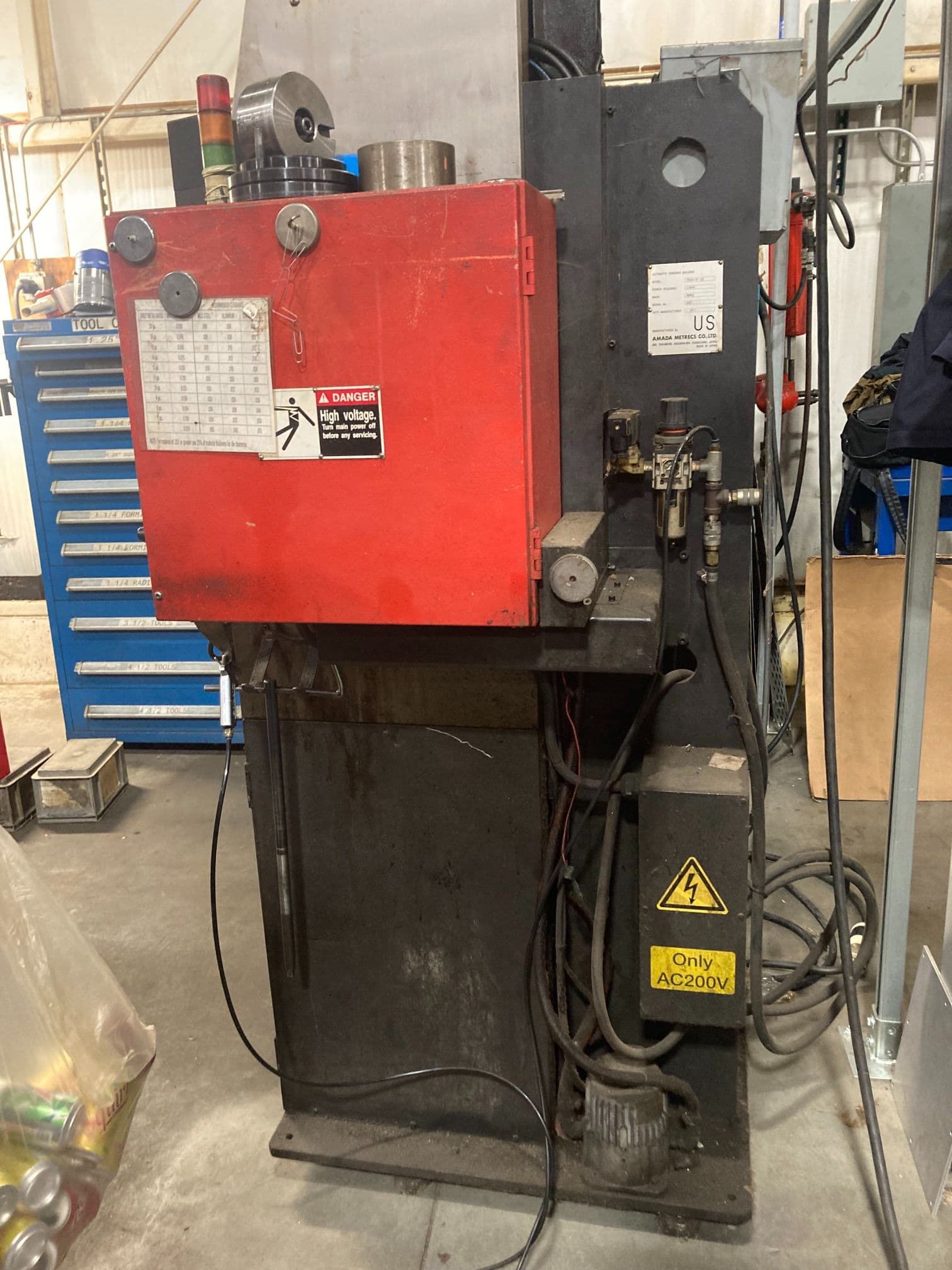 33 Ton Amada VIPROS 358 King II CNC Turret Punch, 1999 - Load/Unload, Chiller, Tool Sharpener - Image 17