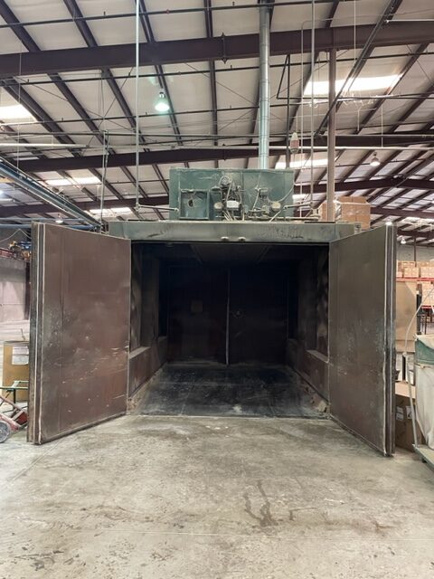 Delta Industries DF-10158 Gas Fired Curing Oven