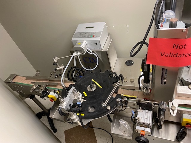 CDA E-Fill Automatic Capping, Filling and Labeling Machine, 2017, Never Used - Image 2