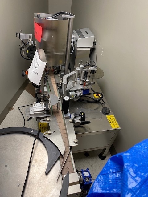 CDA E-Fill Automatic Capping, Filling and Labeling Machine, 2017, Never Used - Image 3