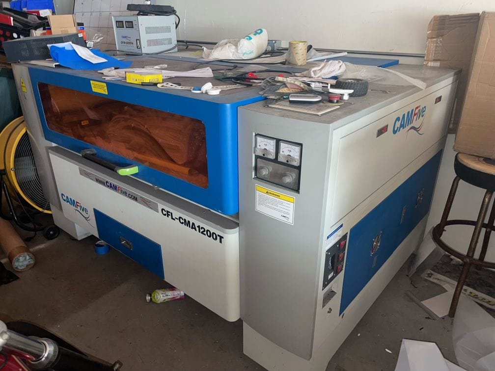 100w CM1200T CamFive CO2 Laser, 2018 - Image 2