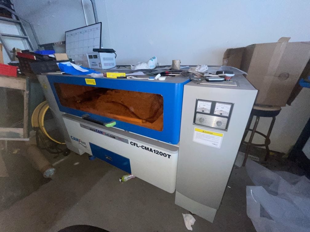 100w CM1200T CamFive CO2 Laser, 2018 - Image 3