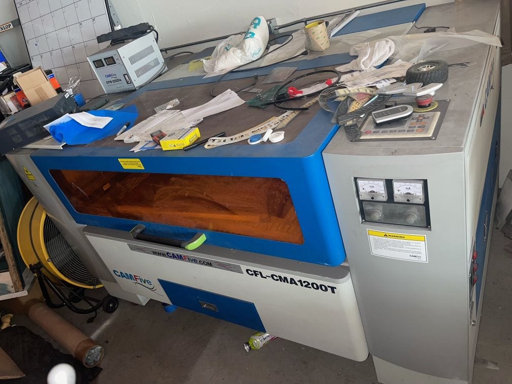 100w CM1200T CamFive CO2 Laser, 2018 - Image 4