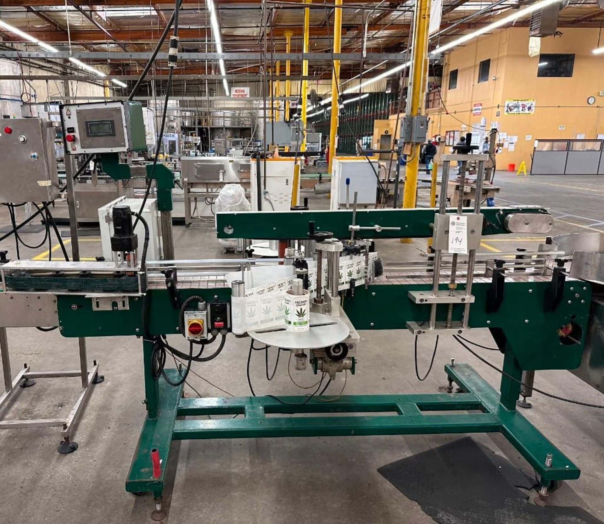 labeling-machine-lot194 labeling machine for sale at auction