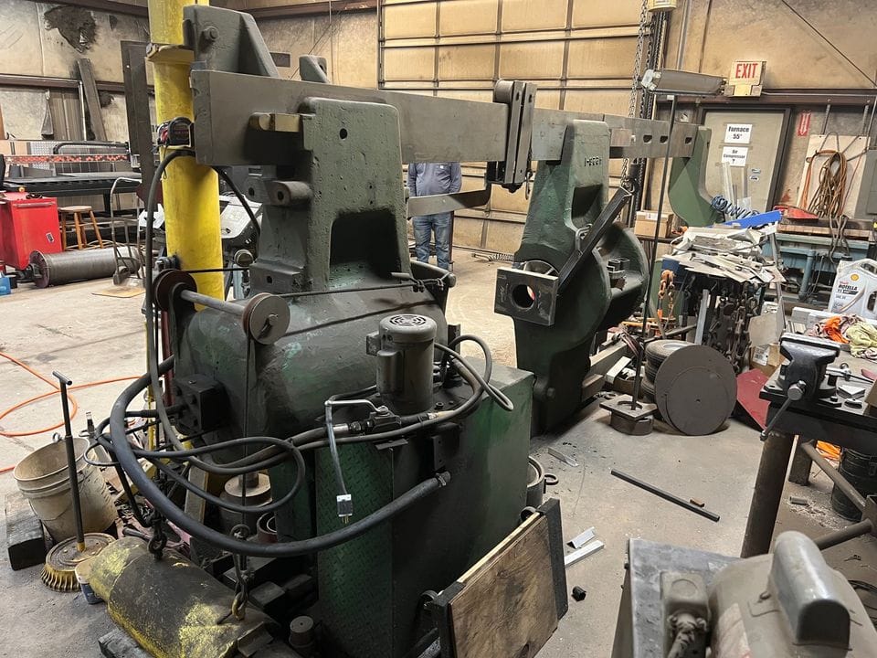 350 Ton Chambersburg Horizontal Wheel Press, 1970 - Image 2