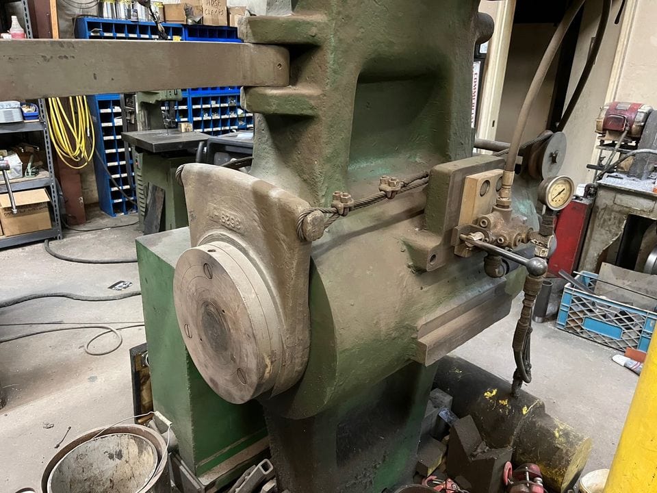 350 Ton Chambersburg Horizontal Wheel Press, 1970 - Image 3