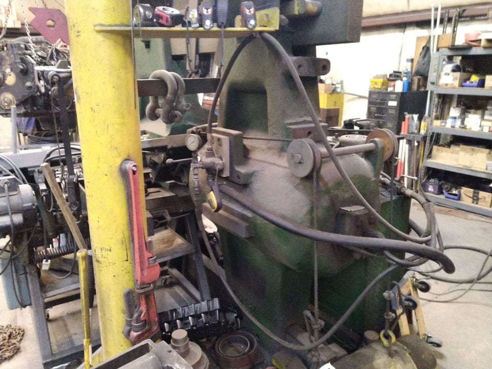 350 Ton Chambersburg Horizontal Wheel Press, 1970 - Image 6