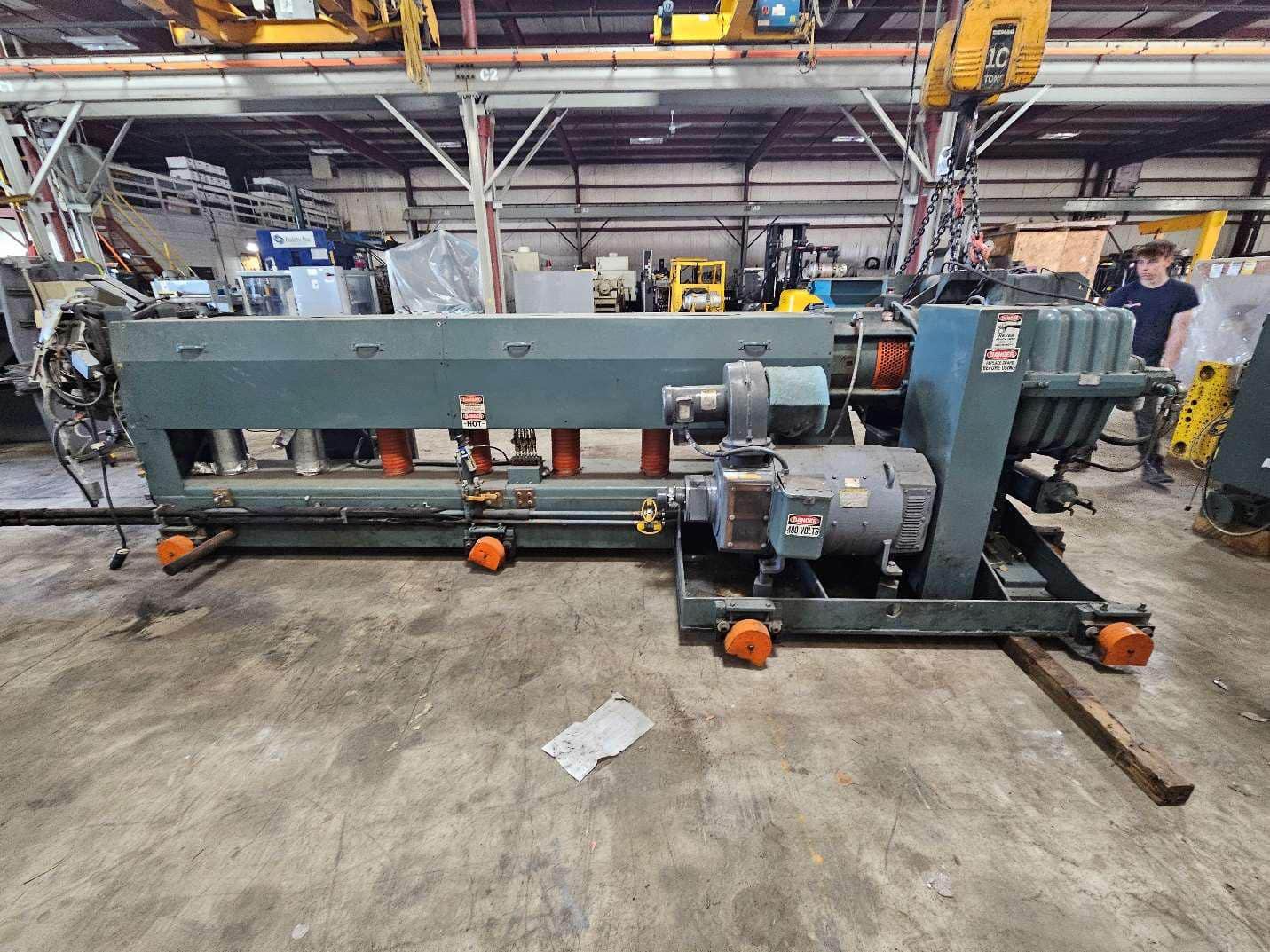 Davis Standard 120MM45CT Single Screw Extruder