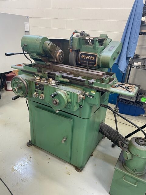 Myford Cylindrical MG12 OD Grinder, 1980's