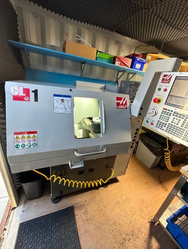 Haas CL-1 Compact CNC Chucker Lathe, 2019 - With Video