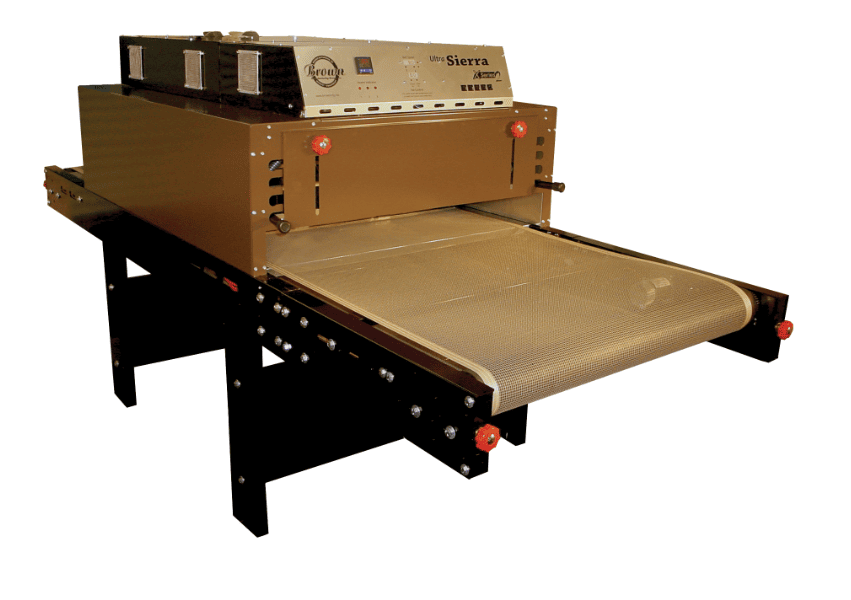 500° Brown US2X-3609 Screen Printing, Drying, Curing Tunnel, 2013 - Available Immediately!