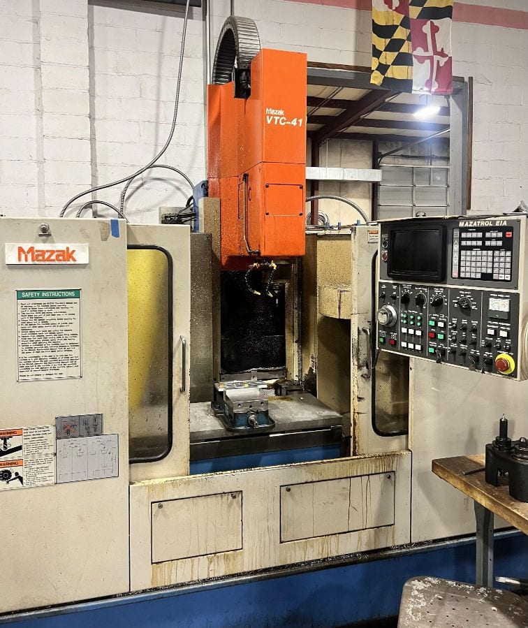 Mazak VTC-41 CNC VMC, 1991