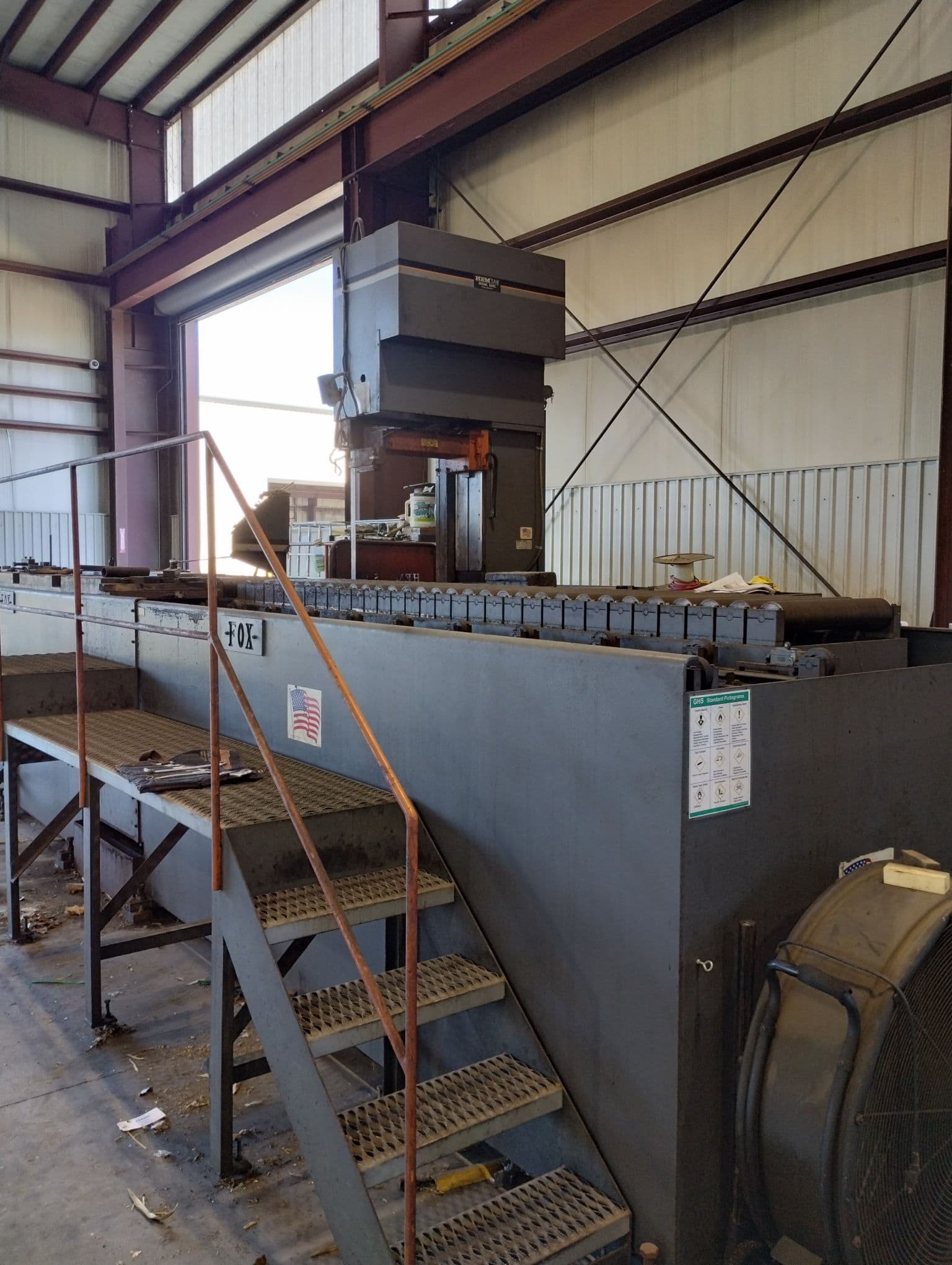 HEM PHM 25-144 Dual Axis Plate Saw, 2011