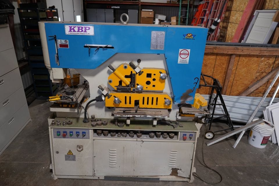 KBP K-Mar Q35Y-20 86 Ton Ironworker, 2000