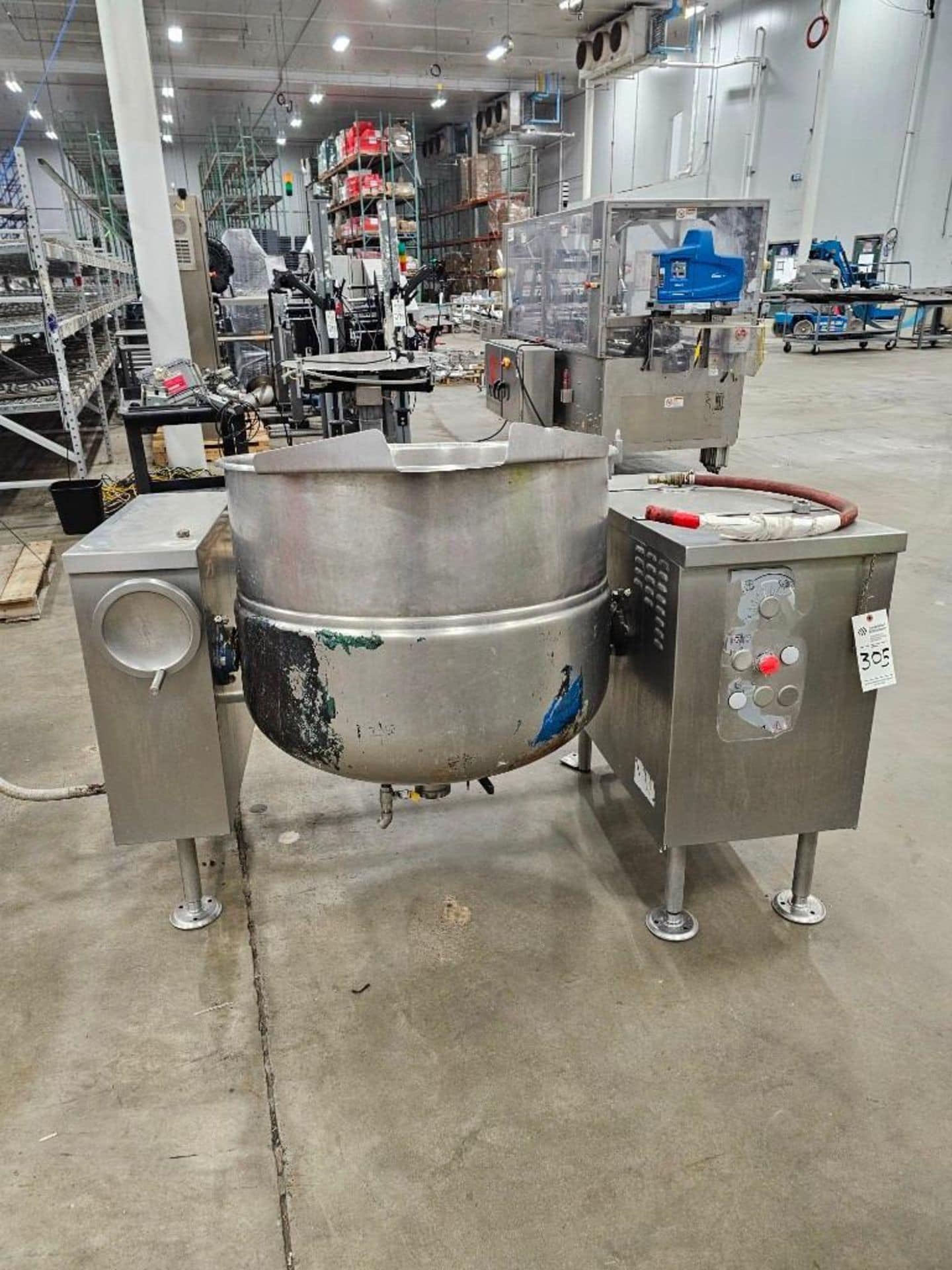 100-gallon-stainless-steel-kettle-jacketed-lot305 guifil pf-25-100 110 ton 8 foot hydraulic press brake