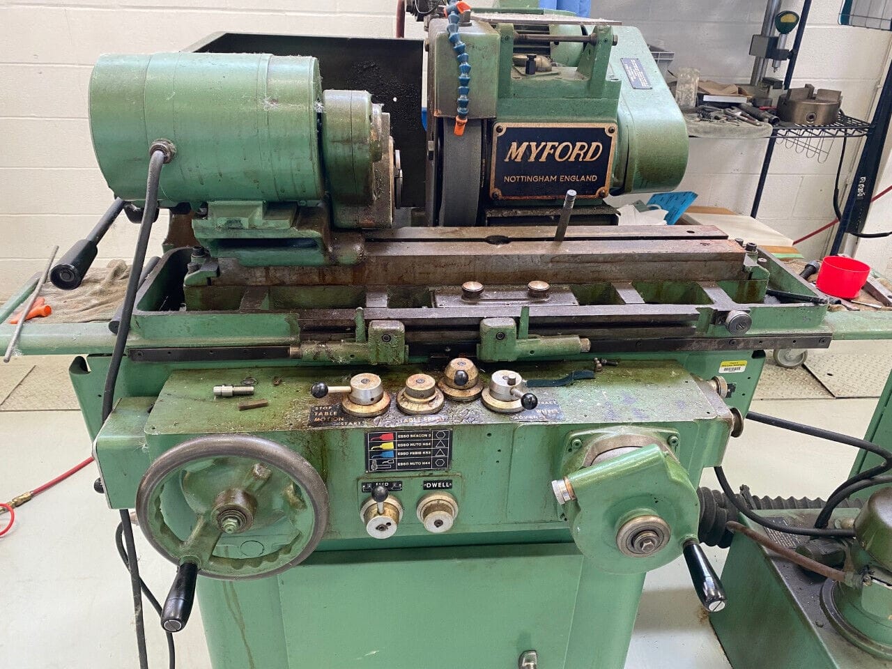 Myford Cylindrical MG12 OD Grinder, 1980's - Image 2