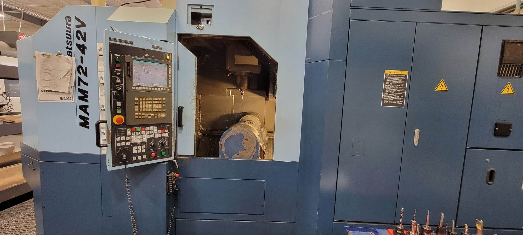 Matsuura MAM72-42V VMC - 2007, 5 Axis, Pallet Changer, 320 Tool ATC - Image 2