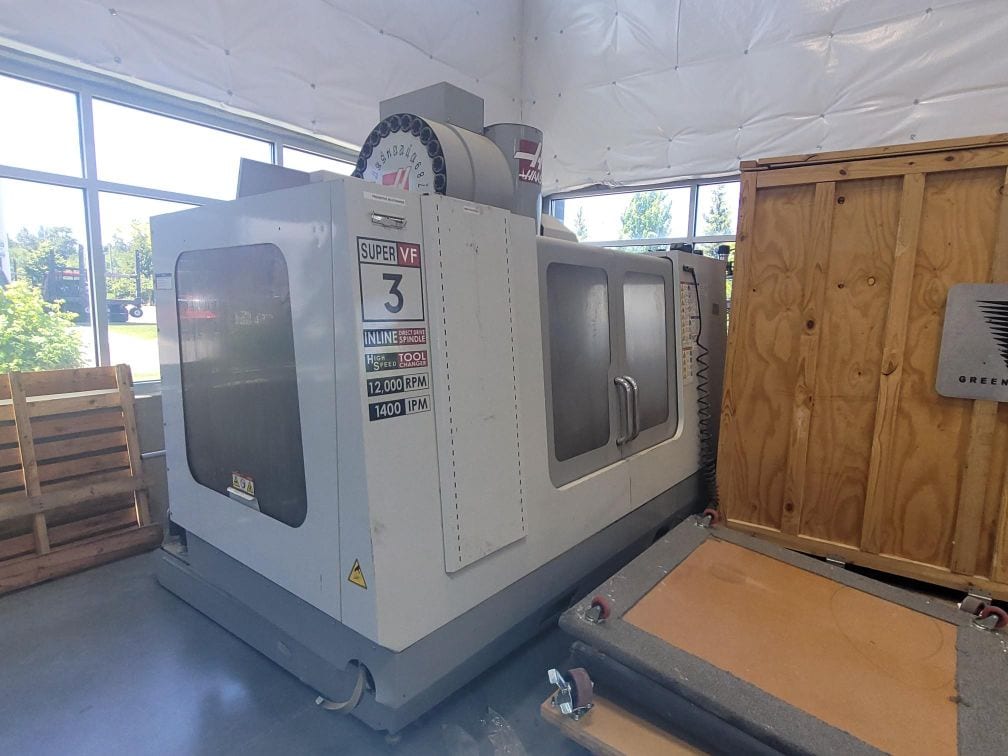 Haas VF-3SS VMC, 2008 - 12K Spindle, High Speed Tool Changer & Chip Auger! - Image 2