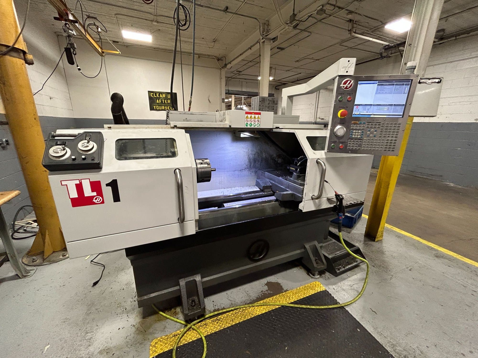 HAAS TL-1 CNC Toolroom Lathe, 2018 - A2-6 Spindle, Tailstock - Pre-Removal Pricing - Image 2