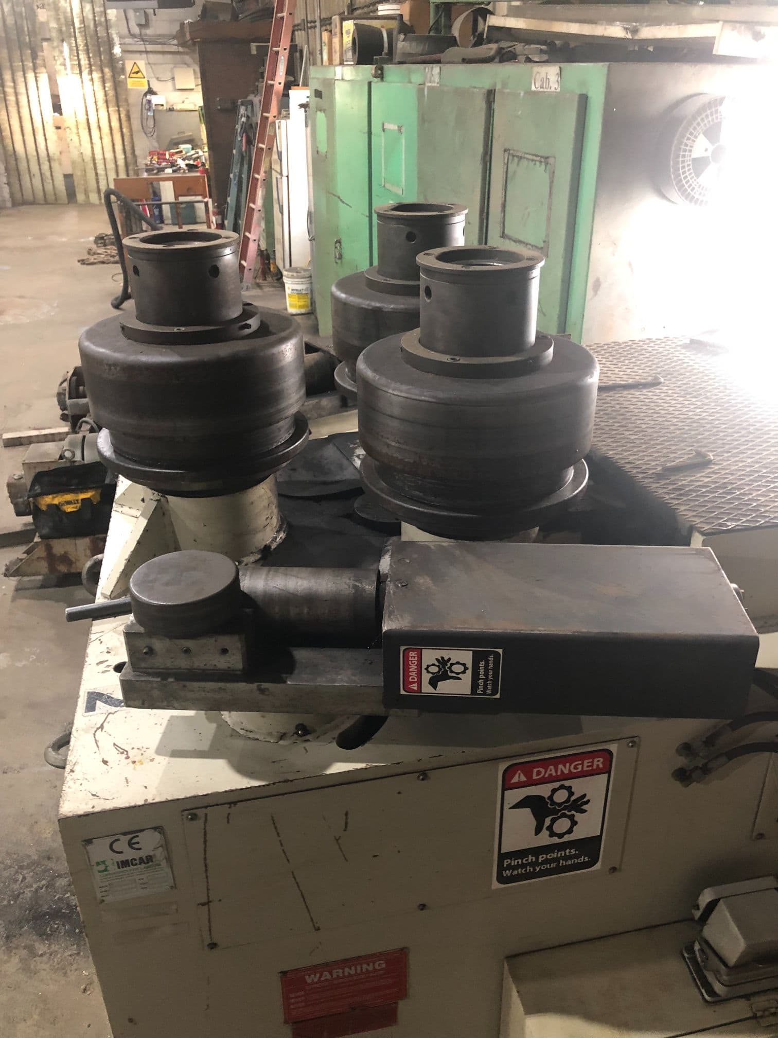 5"x5"x1/2" Imcar CPHV 120 Double Initial Pinch Universal Hydraulic Angle Bending Roll, 2007 - Image 2