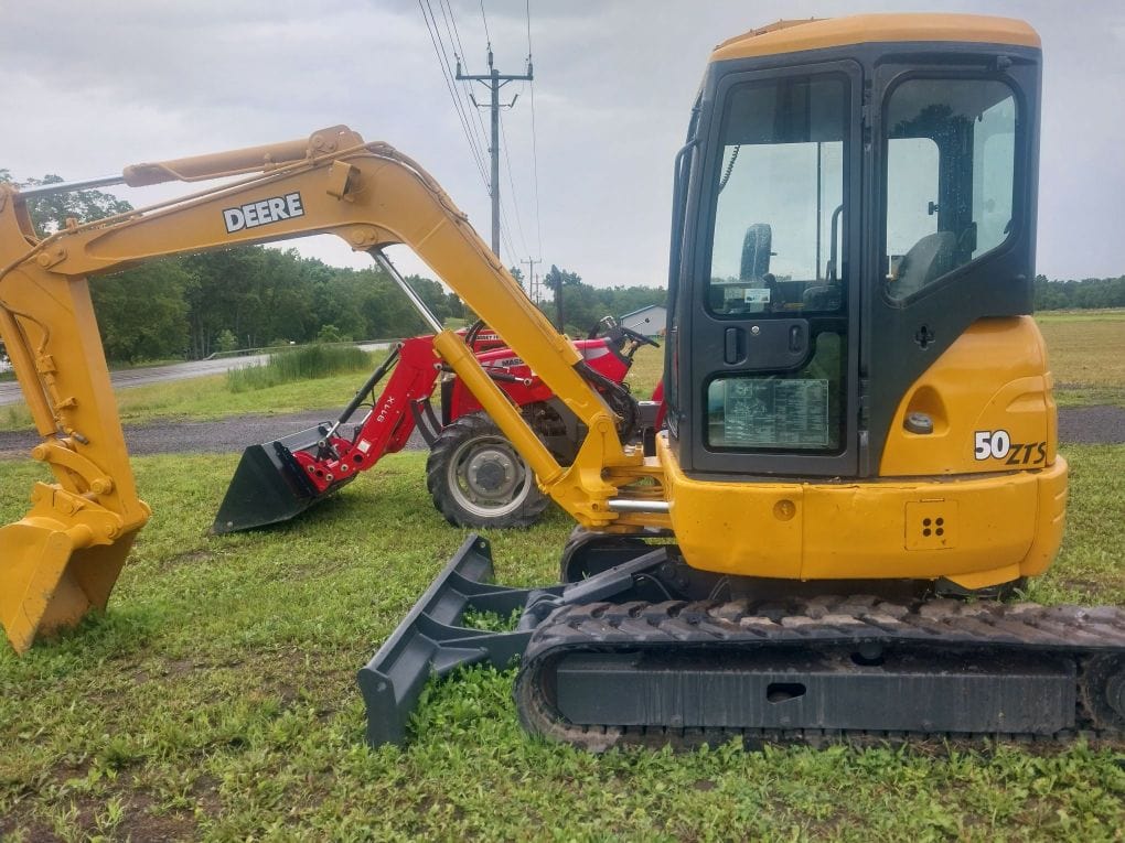 John Deere 50G Compact Excavator, 2001 - Image 2