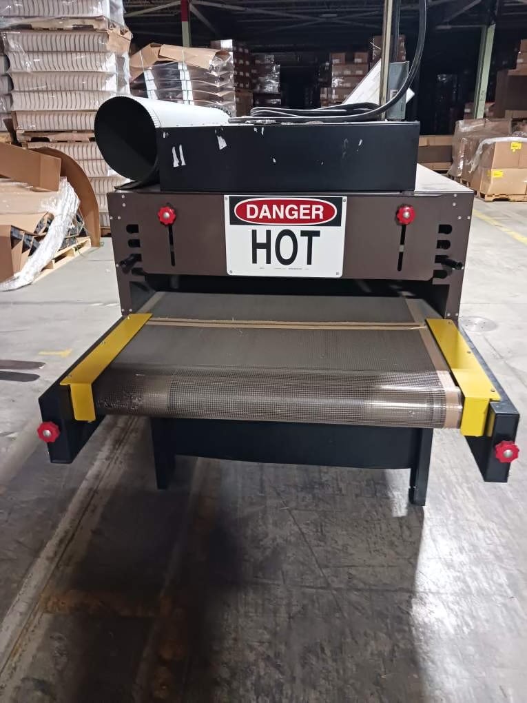 500° Brown US2X-3609 Screen Printing, Drying, Curing Tunnel, 2013 - Available Immediately! - Image 2
